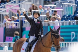 Paris 2024: Equestriennes put their best hoof forward in team event