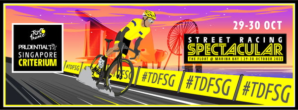 Be a part of the first-ever Tour de France Prudential Singapore Criterium!