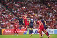 Singapore Roars as Lions Triumph Guam 2-1 in First Leg of World Cup Qualifier