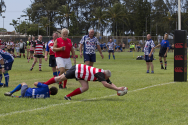 How does the rugby point scoring system work?