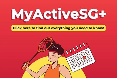 MyActiveSG plus mobile banner image