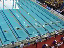 What is the difference between long course and short course swimming?