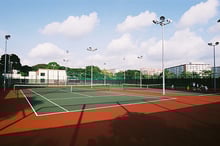 Overview of the Kallang Tennis Centre
