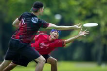 Scoring and faults in Ultimate Frisbee
