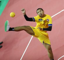 Improving your serve in Sepak Takraw
