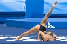 Out of water training for synchronise swimmers