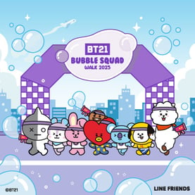 Event for BT21 Bubble Squad Walk 2025