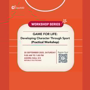 Event for Game For Life -Developing Character Through Sport (Practical Workshop)