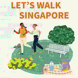 Let’s Walk, Singapore (FREE 6KM WALK @ VIVOCITY - SILOSO BEACH)