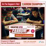 Singapore Open Carrom Singles Tournament