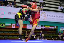 Wushu competition rules for Sanshou