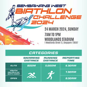 Sembawang West Biathlon Challenge 2024