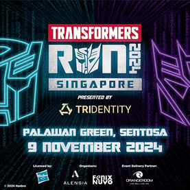 Event for TRANSFORMERS Run Singapore 2024 presented by Tridentity