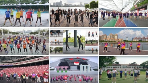 Read about History of GetActive! Singapore Workout: Dance of the Nation