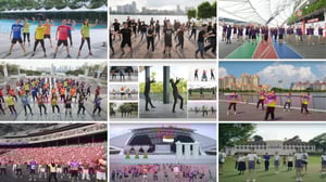 Read about History of GetActive! Singapore Workout: Dance of the Nation