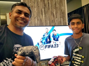 Family Bonding over Football Video Games?