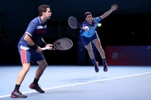 Martinez & Hernandez took down 2nd seeds Bopanna & McLachlan in STO Rd of 16 !