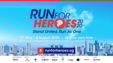 Virtual Run for Heroes 2020 to build solidarity and support for frontliners in the battle against COVID-19