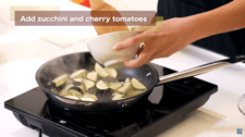 Shakshuka - poached eggs in tomato sauce