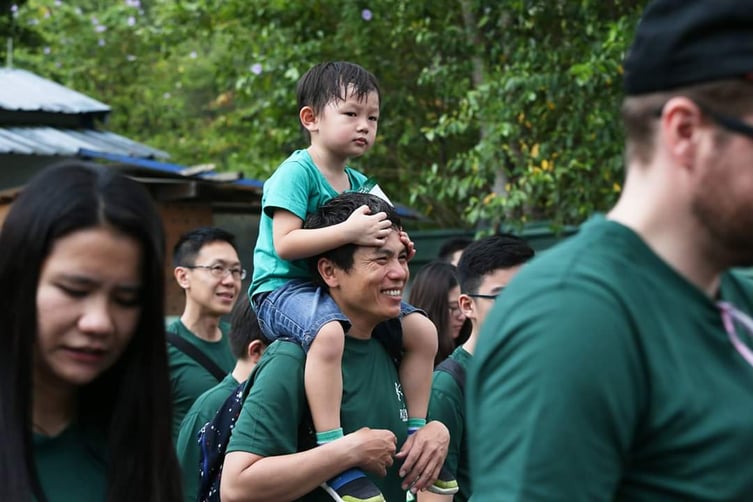 A Super Dad to 303 kids