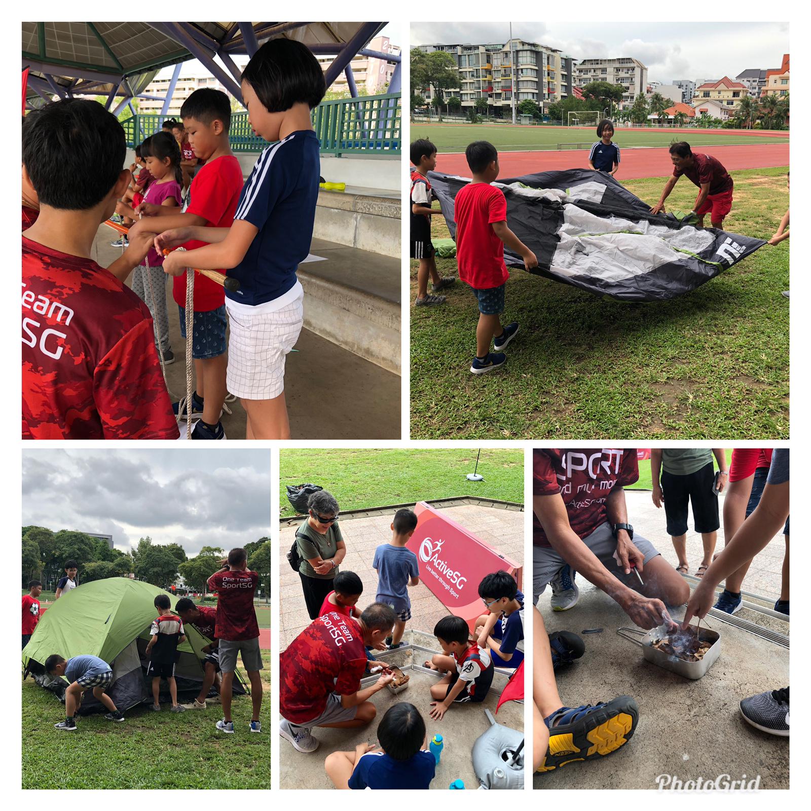 ActiveSG Outdoor Survival Skills Exposure (Photo - ActiveSG)