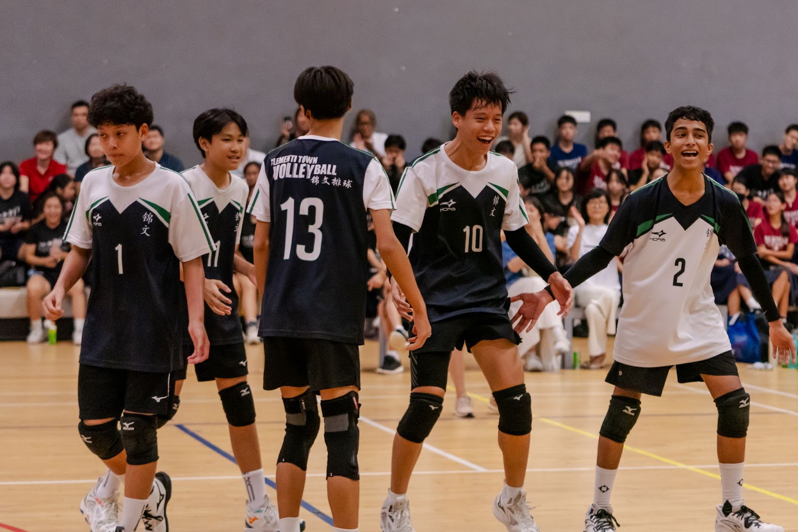 CTSS celebrated with the early command in the second set