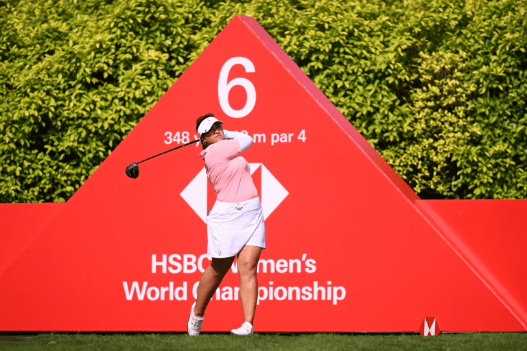 Lilia Vu at the HSBC Womens World Championship