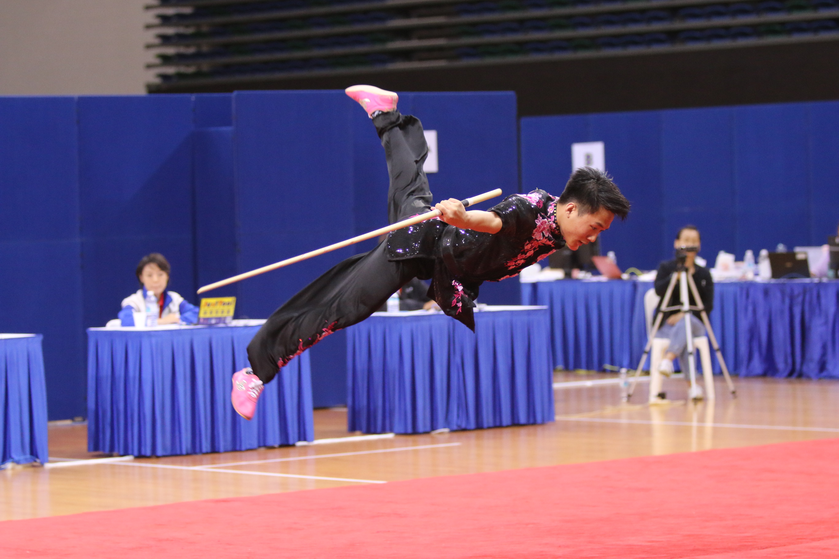 2023-04-20_NSG Wushu Boys Div A Cudgel_Photo by Anbumani (8)_TAN CHEE WEE ZAVIER(TMJC)